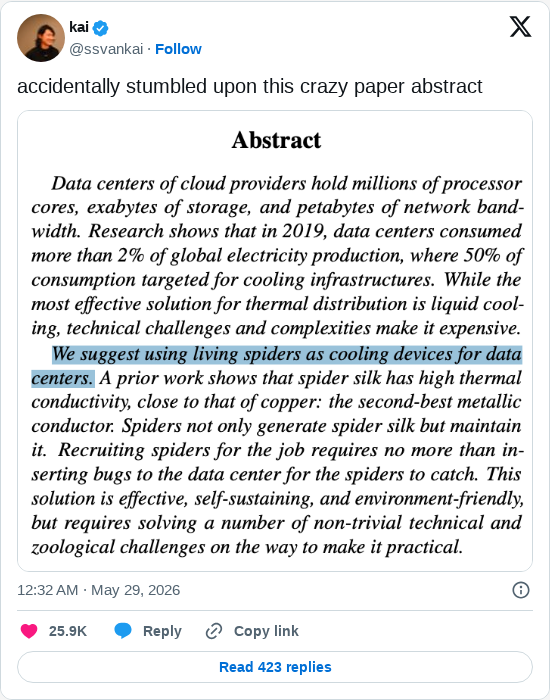 Timeline screenshot: accidentally stumbled upon this crazy paper abstract pic.twitter.com/TZSBHNDIFC