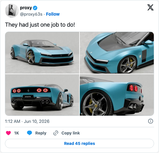 Timeline screenshot: They had just one job to do! pic.twitter.com/9QM1ncuONh